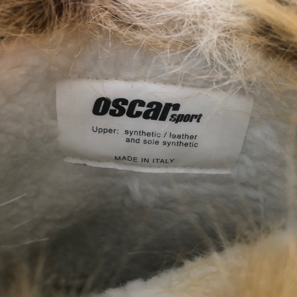 SOLD - NWT Oscar Sport Winna Faux Calf Hair/Fur Boots Size 37 - Picture 10 of 11